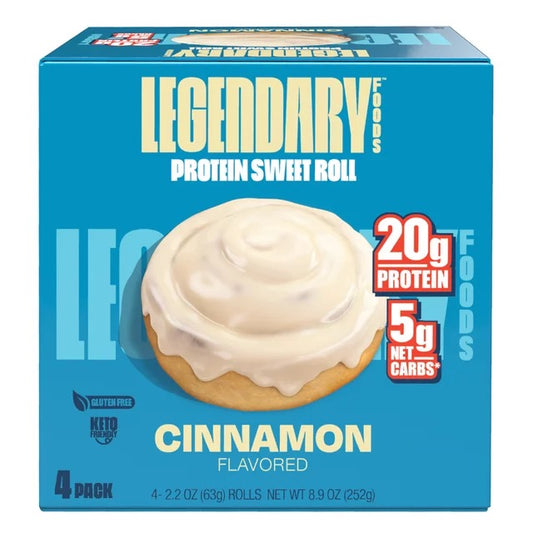 Legendary Cinnamon Roll Protein Snack