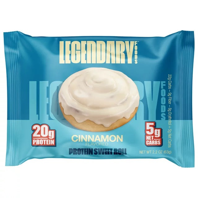 Legendary Cinnamon Roll Protein Snack